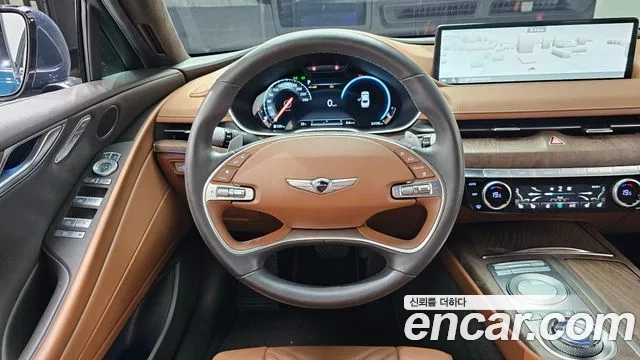 Genesis G80 (RG3) 2021 Синий из Кореи, фото 4