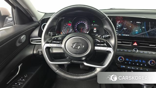 Hyundai Avante (CN7) 2021 Серебристо-серый из Кореи, фото 4