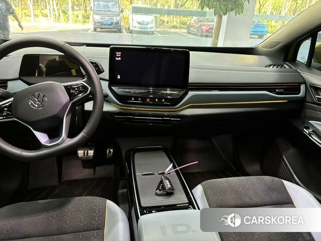Volkswagen ID.4 X 2021 Желтый из Китая, фото 4