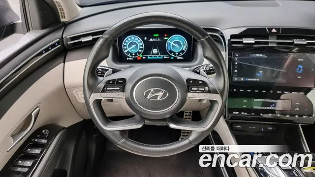 Hyundai Tucson Hybrid (NX4) 2021 Серый из Кореи, фото 4