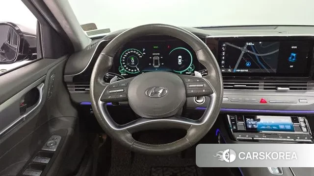 Hyundai The New Grandeur IG Hybrid 2020 Серый из Кореи, фото 4