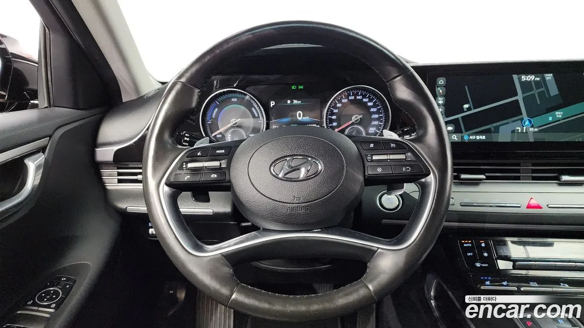 Hyundai The New Grandeur IG Hybrid 2020 Черный из Кореи, фото 4