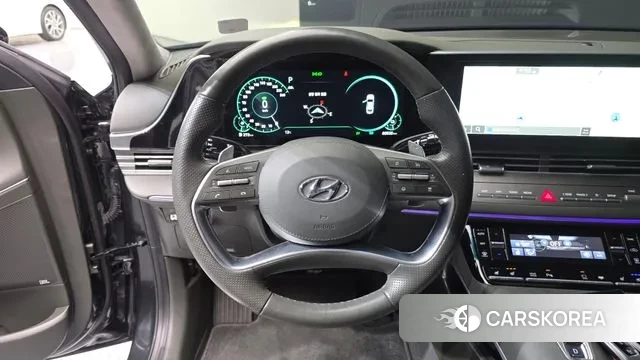 Hyundai The New Grandeur IG Hybrid 2020 Черный из Кореи, фото 4