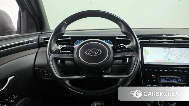 Hyundai Tucson Hybrid (NX4) 2022 Серый из Кореи, фото 4