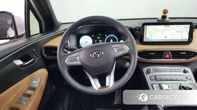 Hyundai The New Santa Fe 2023 Белый из Кореи, фото 4