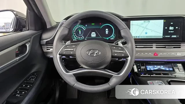 Hyundai The New Grandeur IG Hybrid 2022 Серый из Кореи, фото 4