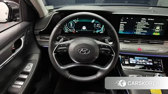 Hyundai The New Grandeur IG Hybrid 2020 Серый из Кореи, фото 4