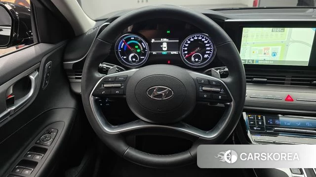 Hyundai The New Grandeur IG Hybrid 2021 Черный из Кореи, фото 4