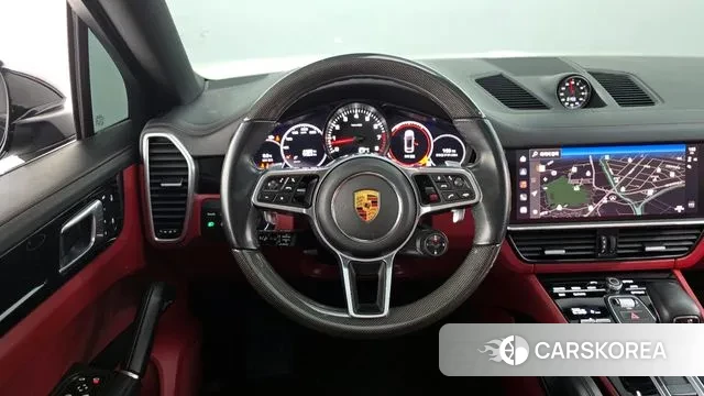 Porsche Cayenne (PO536) 2022 Черный из Кореи, фото 4