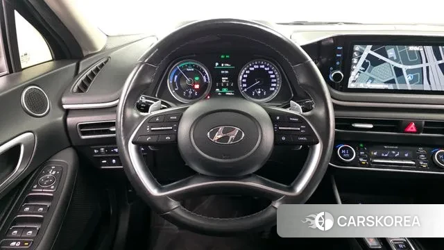 Hyundai Sonata Hybrid (DN8) 2022 Черный из Кореи, фото 4