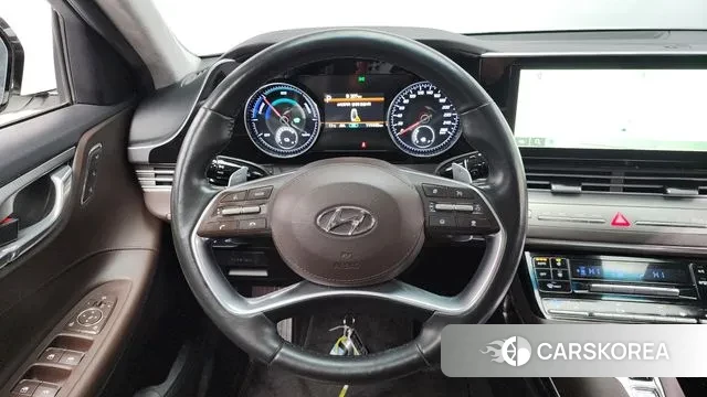 Hyundai The New Grandeur IG Hybrid 2021 Белый из Кореи, фото 4