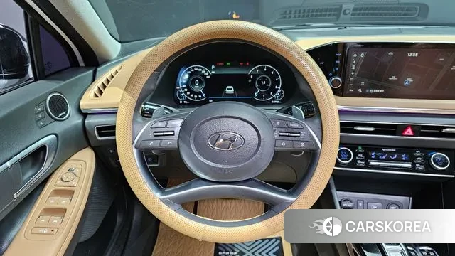 Hyundai Sonata (DN8) 2019 Белый из Кореи, фото 4