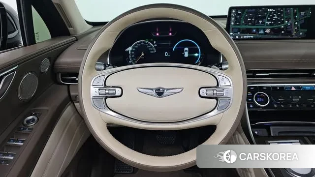 Genesis GV80 2021 Темно-зеленый из Кореи, фото 4