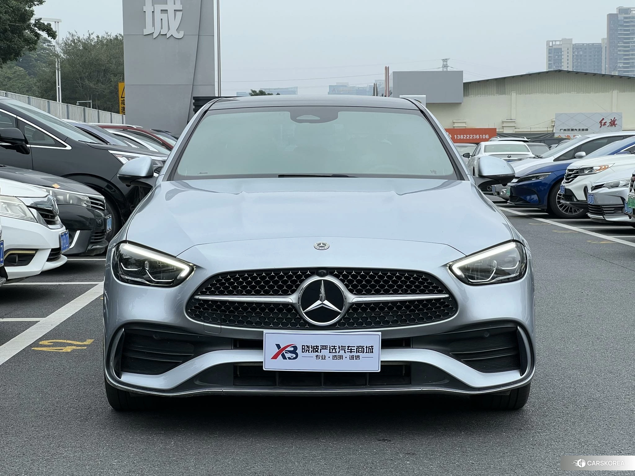 Mercedes-Benz Class C 2022 Серебристо-серый из Китая, фото 4