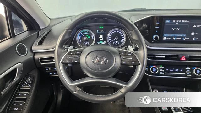 Hyundai Sonata Hybrid (DN8) 2023 Черный из Кореи, фото 4