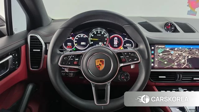 Porsche Cayenne (PO536) 2022 Черный из Кореи, фото 4
