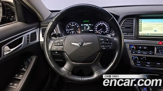 Genesis G80 2018 Черный из Кореи, фото 4