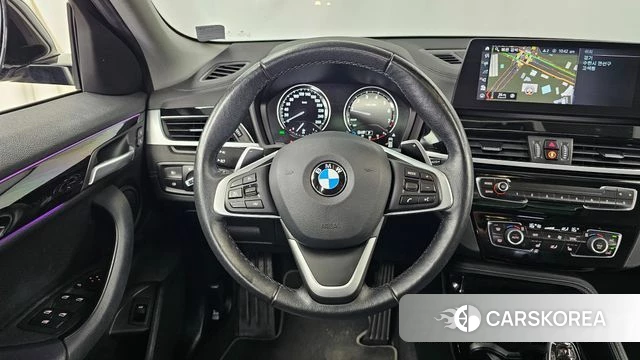 BMW X2 (F39) 2022 Черный из Кореи, фото 4