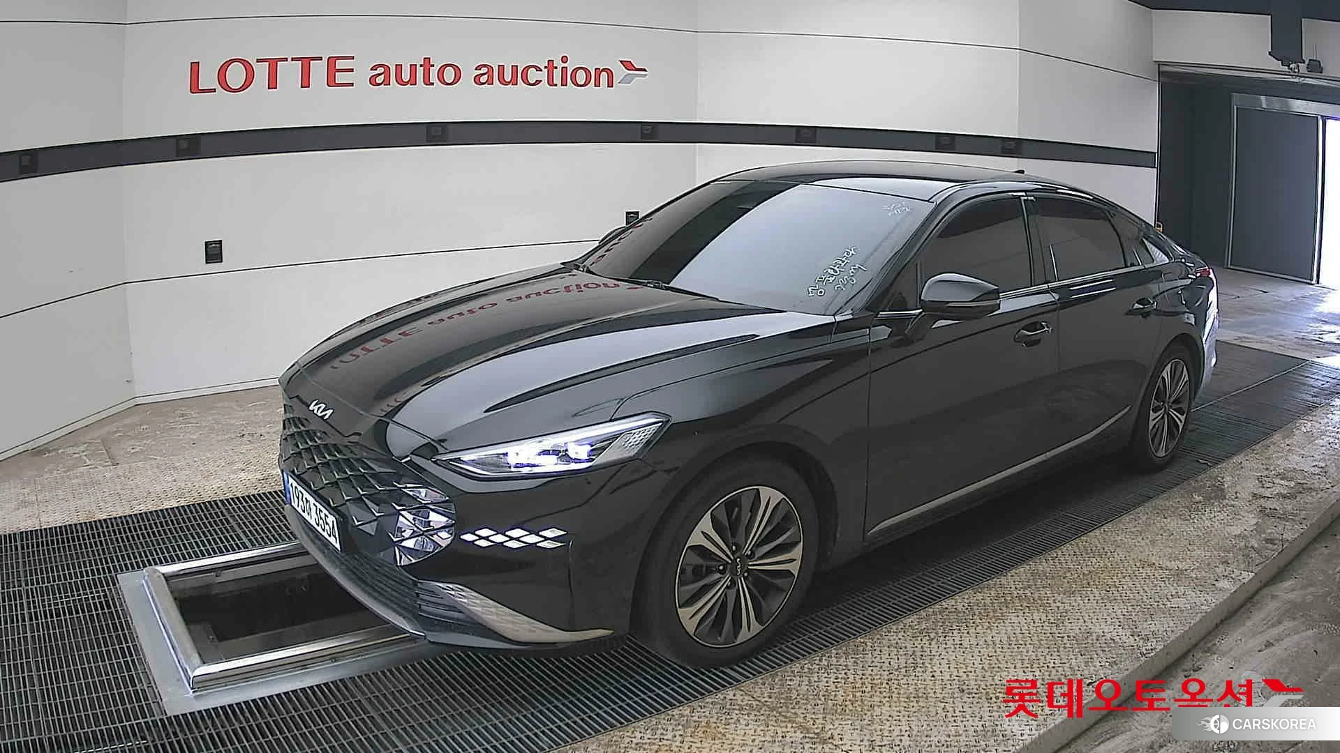 Kia K8 2022 Aurora Black Pearl из Кореи, фото 4