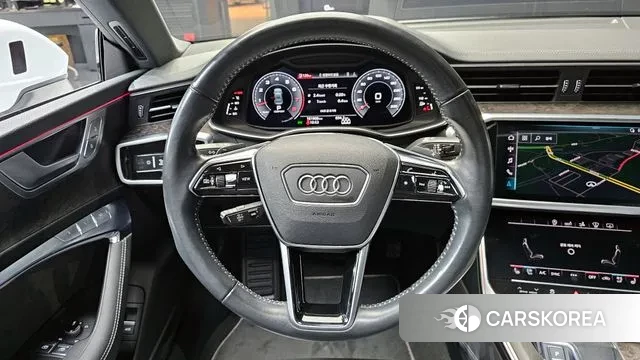 Audi A7 (4K) 2020 Белый из Кореи, фото 4