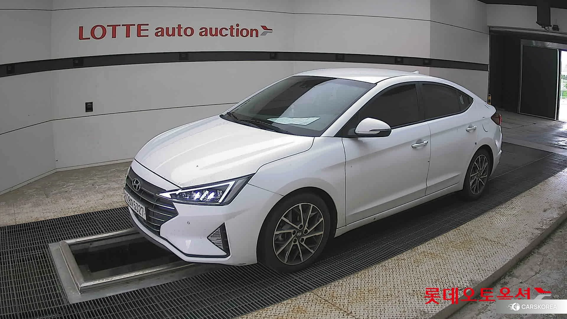 Hyundai Avante 2020 Polar White из Кореи, фото 4