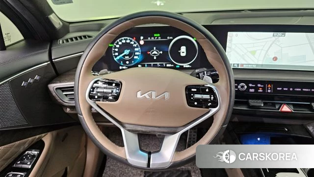 Kia K8 Hybrid 2022 Белый из Кореи, фото 4