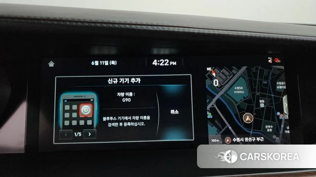 Genesis G90 2021 Черный из Кореи, фото 4