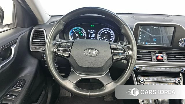 Hyundai Grandeur IG Hybrid 2018 Белый из Кореи, фото 4