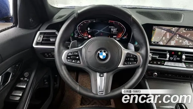 BMW 3 Series (G20) 2020 Синий из Кореи, фото 4