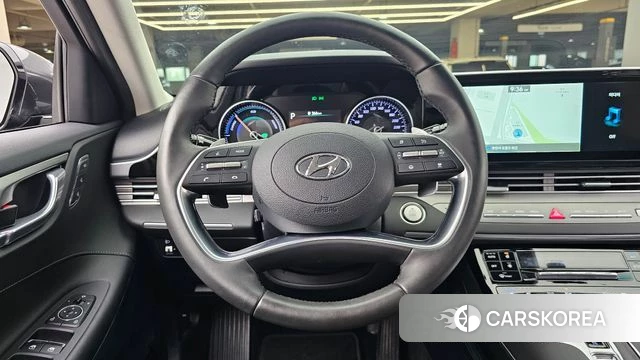 Hyundai The New Grandeur IG Hybrid 2022 Серый из Кореи, фото 4