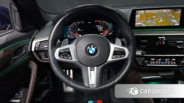 BMW 5 Series (G30) 2019 Синий из Кореи, фото 4