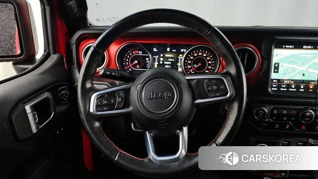 Jeep Wrangler (JL) 2021 Красный из Кореи, фото 4