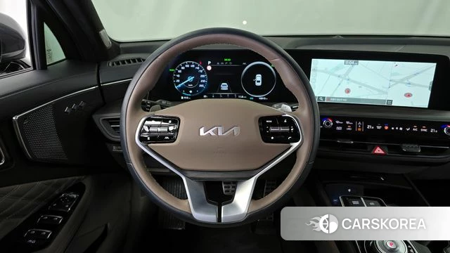 Kia K8 Hybrid 2024 Серый из Кореи, фото 4