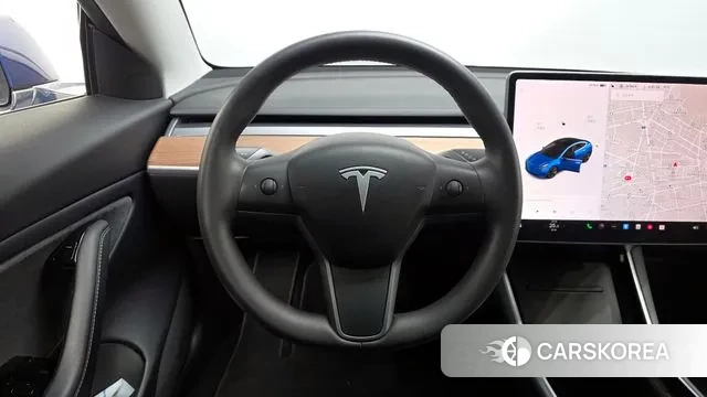 Tesla Model 3 2020 Синий из Кореи, фото 4