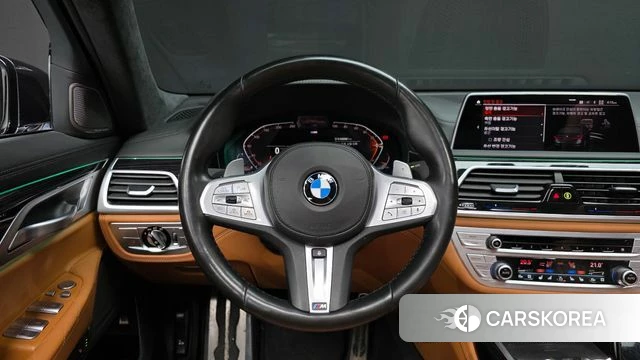BMW 7 Series (G11) 2021 Черный из Кореи, фото 4
