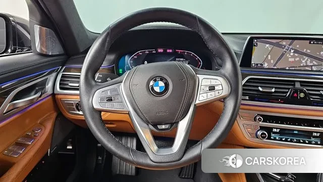 BMW 7 Series (G11) 2022 Черный из Кореи, фото 4