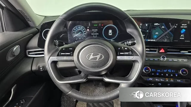 Hyundai The New Avante (CN7) 2024 Белый из Кореи, фото 4