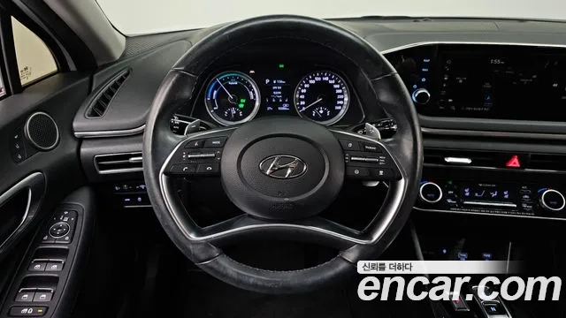 Hyundai Sonata Hybrid (DN8) 2020 Белый из Кореи, фото 4