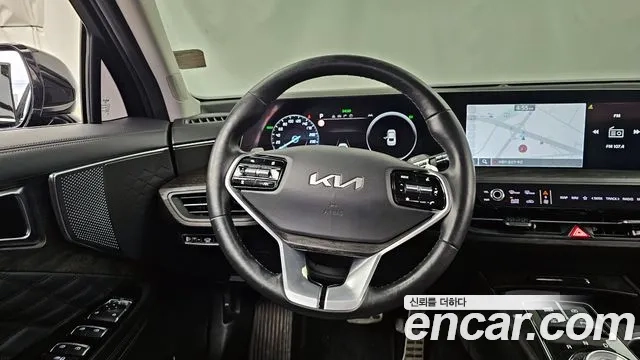 Kia K8 Hybrid 2021 Черный из Кореи, фото 4