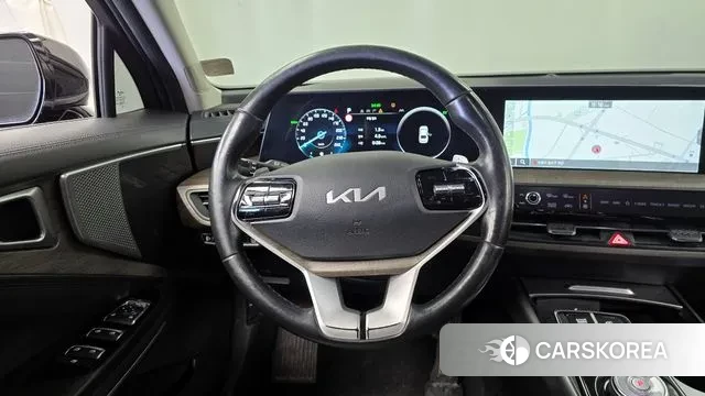 Kia K8 Hybrid 2022 Черный из Кореи, фото 4