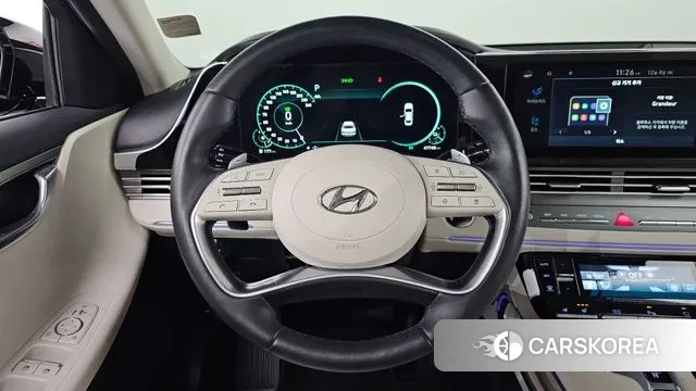 Hyundai The New Grandeur IG Hybrid 2021 Черный из Кореи, фото 4