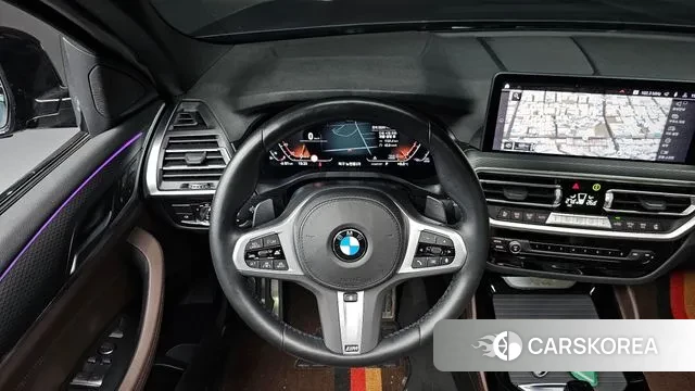 BMW X4 (G02) 2022 Черный из Кореи, фото 4