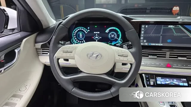 Hyundai The New Grandeur IG Hybrid 2022 Белый из Кореи, фото 4