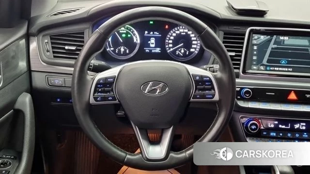 Hyundai Sonata New Rise Hybrid 2019 Черный из Кореи, фото 4