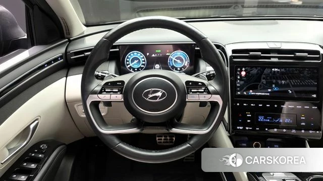 Hyundai Tucson Hybrid (NX4) 2022 Серый из Кореи, фото 4