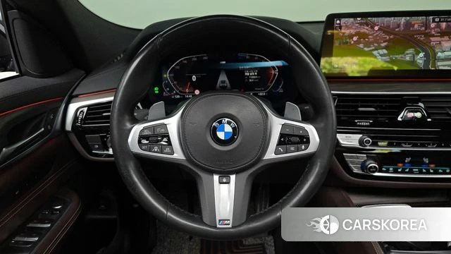 BMW 6 Series GT (G32) 2021 Черный из Кореи, фото 4