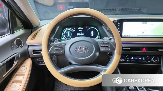 Hyundai Sonata Hybrid (DN8) 2020 Черный из Кореи, фото 4