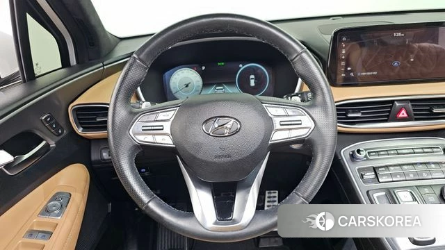 Hyundai The New Santa Fe 2023 Белый из Кореи, фото 4