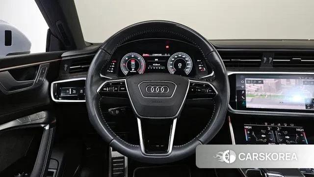Audi A7 (4K) 2020 Серебряный из Кореи, фото 4