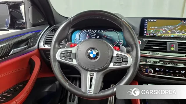 BMW X4M (G02) 2020 Синий из Кореи, фото 4